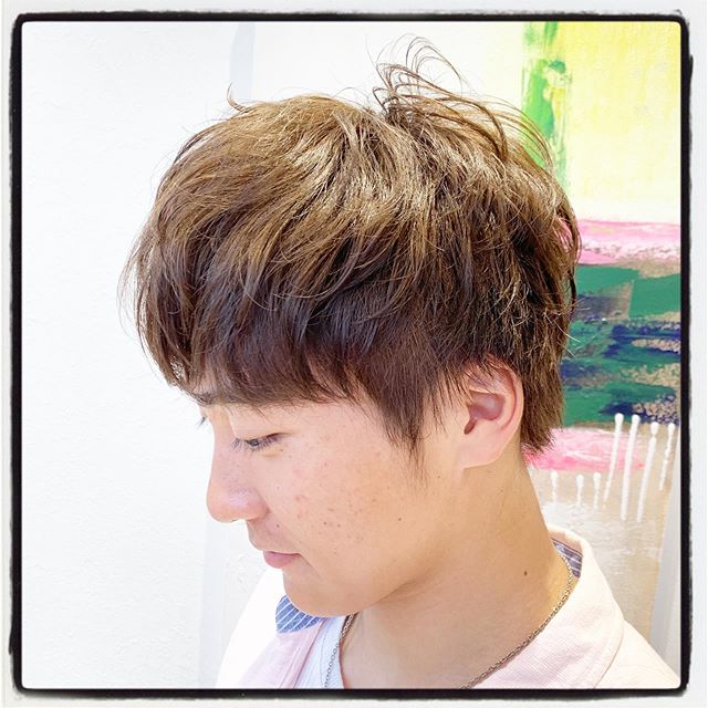 メンズスタイルも明るめカラーで爽やかに！！ トーンアップのカラーリングはメンズのお客様にも大人気です！アッシュ系は、服装も合わせやすくおすすめです◎#美容室#北越谷#BRP#美容求人#アシスタント募集#スタイリスト募集#アイリスト募集#美容学生#サロン見学#ママさん美容師#埼玉　#越谷