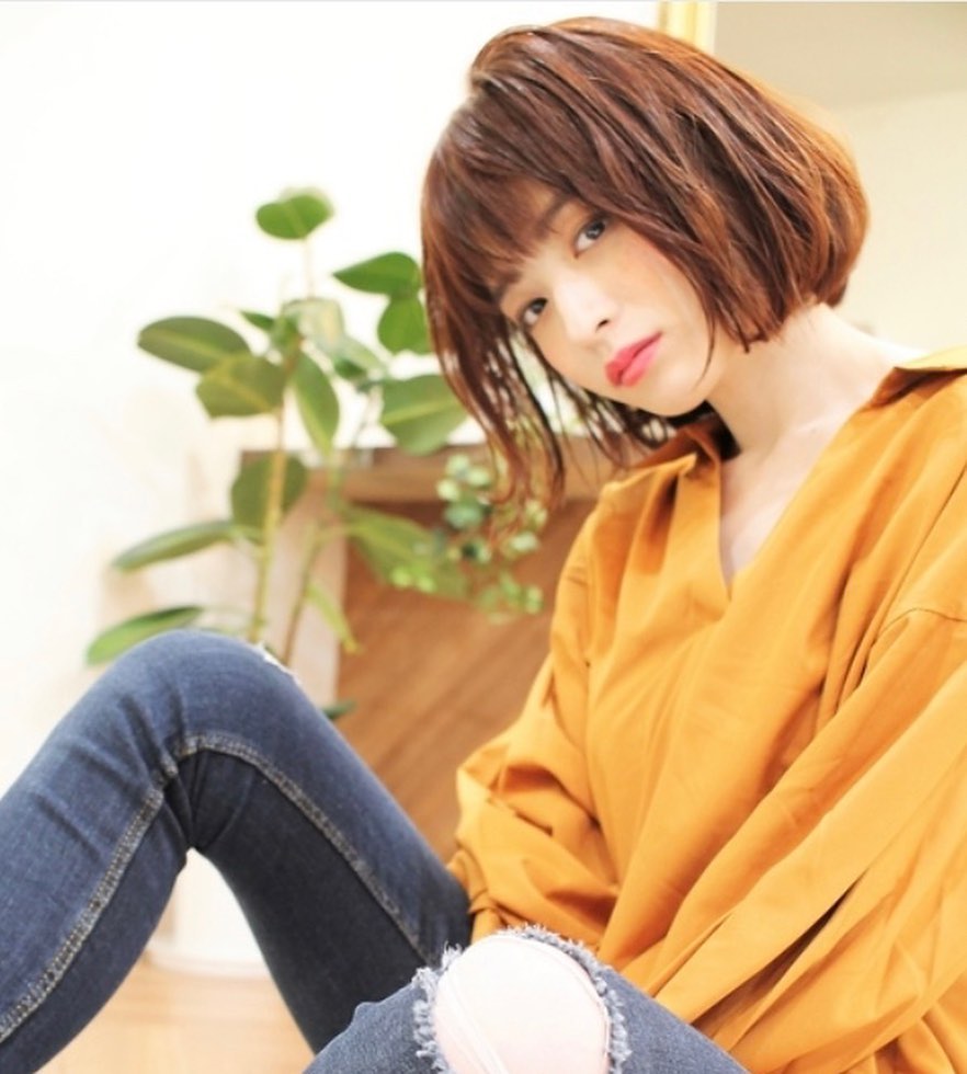 アプリコットブラウン!