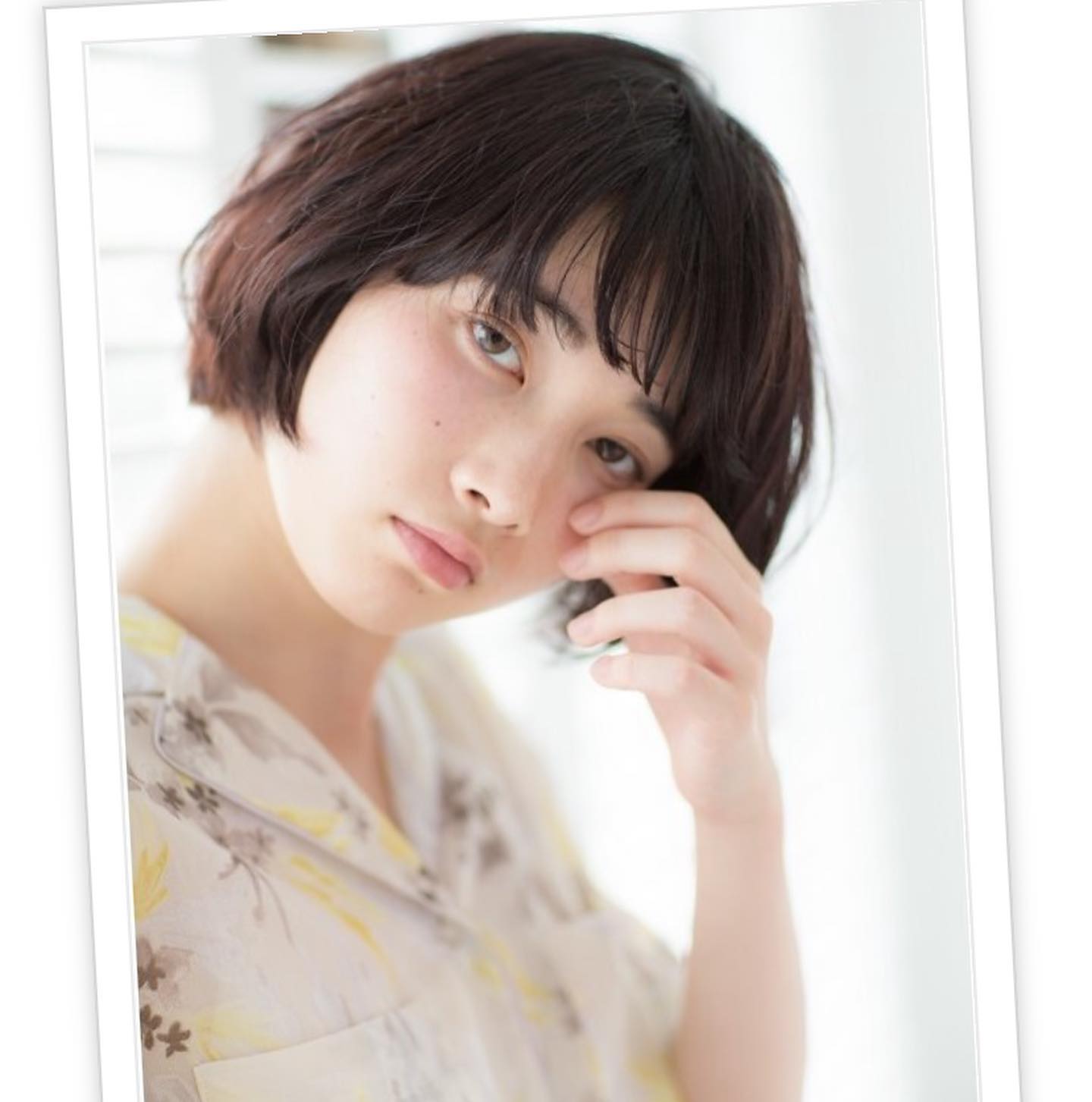 マッドブラウンでこなれショートボブ★