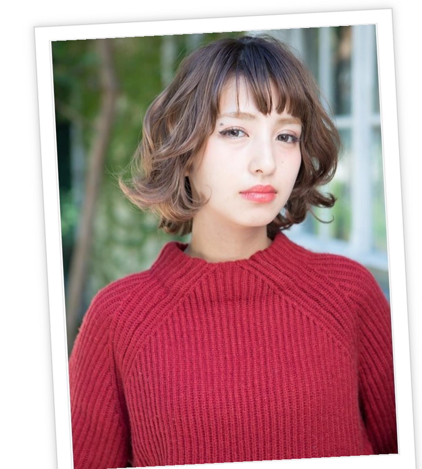 大人マッシュ★ボブパーマスタイル!