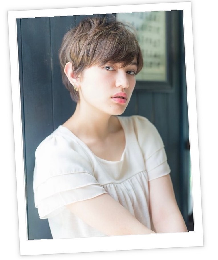 スカイベージュ×おとなショート★