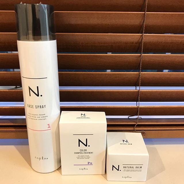 N.シリーズ。バームは試した事はありますが、とっても良かったです。容器はシンプルでシリーズで使ってみたい商品です。シャンプーもカラーシャンプーです。My N.シリーズを集めたいです。買うのが楽しみです#アニモ蒲生店#アニモ#animo蒲生店#蒲生商店街#蒲生の美容室#BRP