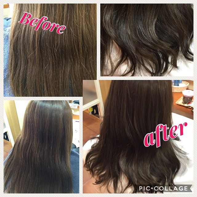 こんにちは??店長の山口です先日のお客様styleカーキアッシュ大人気カラーです?? #アニモ蒲生店#アニモ#animo蒲生店#蒲生商店街#蒲生の美容室#BRP