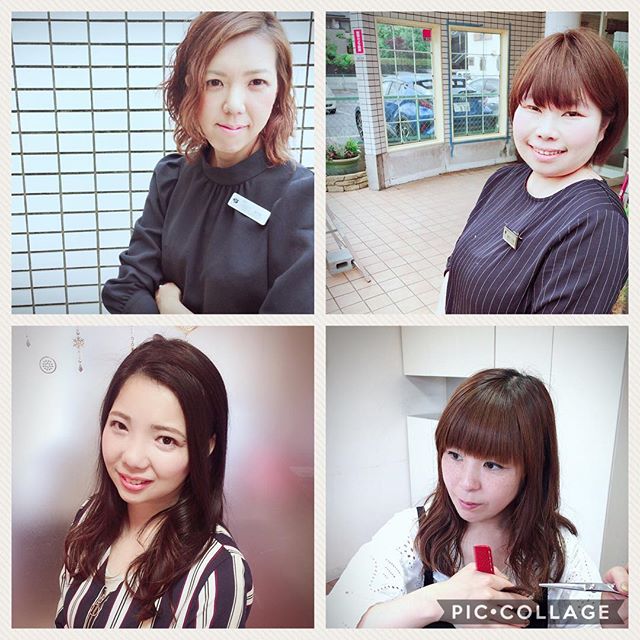 こんばんは?アニモ蒲生店店長の山口です?金曜日はスタッフ4人揃っています比較的ご予約取りやすくなっております?ご予約お待ちしております? #アニモ蒲生店#蒲生商店街#草加駅#新田#美容室#当日予約オッケイ#ホットペッパービューティー