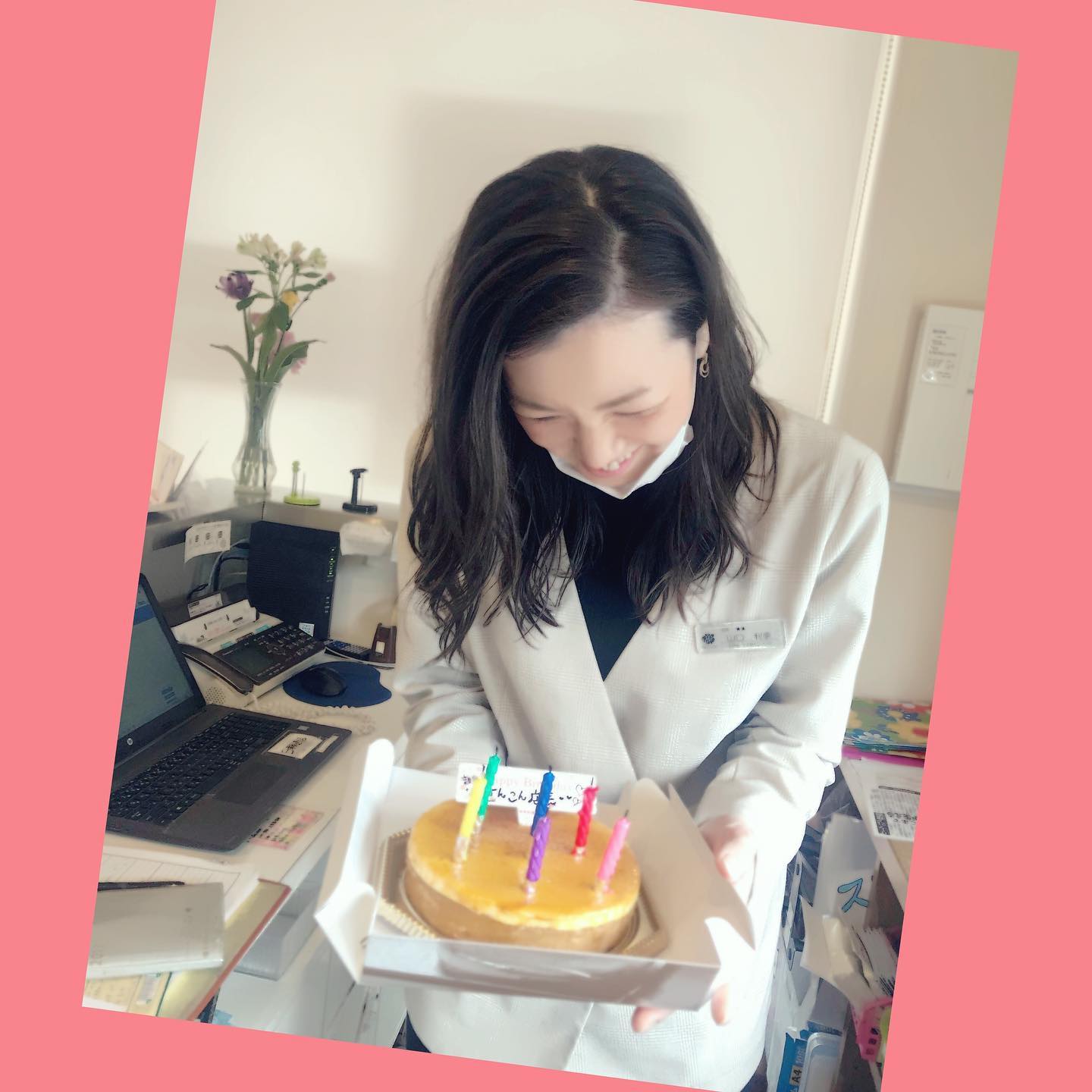 こんは゛んはアニモ蒲生店馬見塚て゛す本日3/2は山口店長のbirthday朝お祝いしましたいつもお世話になってます️信頼厚い店長です●全スタッフの手洗いうか゛い、換気をいつも以上に徹底させていたた゛いております。●アルコール消毒器の設置●スタッフ全員の完全マスク着用●椅子/テーフ゛ルのアルコール拭き徹底することて゛、感染防止に努めております。また、万か゛一、スタッフに発熱や体調不良か゛発生した場合は、お客様の安心・安全を第一にたあこ゛来店、心よりお待ちしております。#ナフ゜ラ#Nト゛ットセラム#Nト゛ットシアミルク #当日こ゛予約OK#ミルホ゛ン#エルシ゛ュータ゛#エルシ゛ュタ゛エマルシ゛ョン#リファストレートアイロン#縮毛矯正  #美容室  #BRP #美容求人 #アシスタント募集 #スタイリスト募集 #アイリスト募集 #美容学生 #サロン見学 #ママさん美容師 #埼玉#蒲生#蒲生美容室#リファアイロン#レア髪