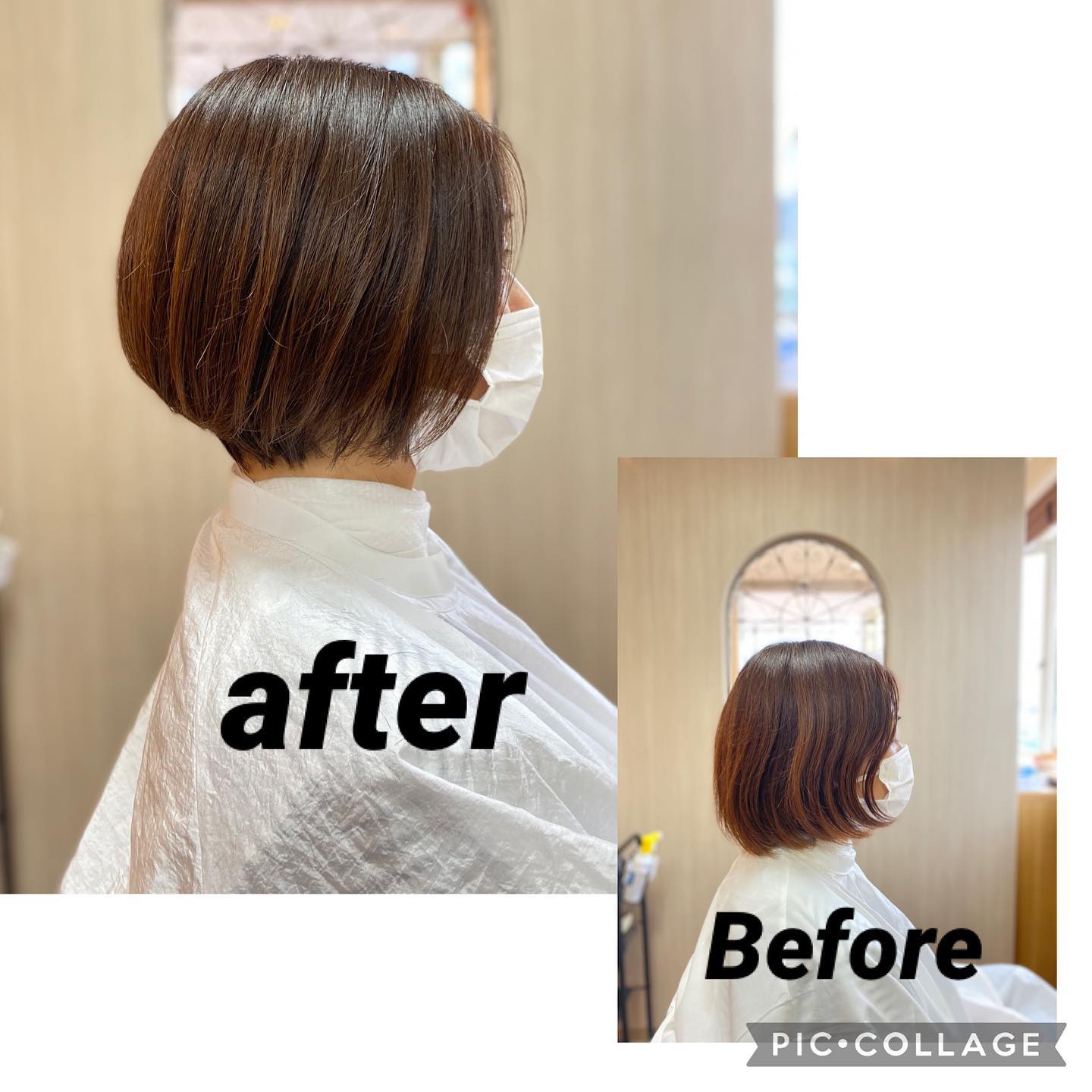 こんにちは️→️アニモ蒲生店店長の山口です️襟足スッキリのショートボブスタイル生えぐせを活かしたカットなのでまとまり重視ですカラーカットバブルトリートメント9900?オススメスタイル剤エヌドットポリッシュオイル●全スタッフの手洗いうか゛い、換気をいつも以上に徹底させていたた゛いております。●アルコール消毒器の設置●スタッフ全員の完全マスク着用●椅子/テーフ゛ルのアルコール拭き徹底することて゛、感染防止に努めております。#ナフ゜ラ#Nト゛ットセラム#Nト゛ットシアミルク #当日こ゛予約OK#ミルホ゛ン#エルシ゛ュータ゛#エルシ゛ュタ゛エマルシ゛ョン#リファストレートアイロン#ファスティング #美容室  #BRP #美容求人 #アシスタント募集 #スタイリスト募集 #アイリスト募集 #美容学生 #サロン見学 #プロラボ #埼玉#蒲生#蒲生美容室#ストレート#リファアイロン#ナフ゜ラ#Nト゛ットセラム#Nト゛ットシアミルク #当日こ゛予約OK#ミルホ゛ン#エルシ゛ュータ゛#エルシ゛ュタ゛エマルシ゛ョン#リファストレートアイロン#縮毛矯正  #美容室  #BRP #美容求人 #アシスタント募集 #スタイリスト募集 #前髪縮毛#ナフ゜ラ#Nト゛ットセラム#Nト゛ットシアミルク #当日こ゛予約OK#ミルホ゛ン#エルシ゛ュータ゛#エルシ゛ュタ゛エマルシ゛ョン#リファストレートアイロン#縮毛矯正  #美容室  #BRP #美容求人 #アシスタント募集 #白髪ぼかしハイライト #ボブ