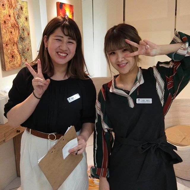 今日は大沢店からヘルプできてくれました！！沢山のお客様お待ちしています！