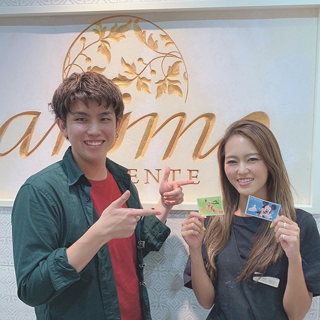 こんにちは増尾です豪華ディナーに行けなかった宮田さんにはディズニーのペアチケットをプレゼントしました今月も頑張って売り上げ達成目指していきます#N.#ナプラ#ミルボン#美容師求人 #美容室求人 #美容師募集 #スタッフ募集#美容専門学校 #スタイリスト募集 #アシスタント募集 #ネイリスト募集#アーバンパークライン #東武線 #春日部美容室#東萌ビューティーカレッジ#埼玉理容美容専門学校#日曜定休 #美容室日曜日休み #マツエク #ネイル#撮影モデル募集#エルジューダ#アイラッシュ#レイクタウン