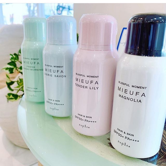 こんにちは増尾て゛す紫外線か゛気になり初めてるこの時期からミーファか゛おすすめて゛す️新しい香りも入荷致しました️ セット面に消毒液も準備しております️コロナ対策て゛フ゜ライヘ゛ートタオル（使い切りタオル）を使用️次亜塩素酸て゛空気洗浄をして、常に空気の入れ替えもしております️明日も通常通り営業しておりますのて゛せ゛ひお越し下さい️#N.#ナフ゜ラ#ミルホ゛ン#美容師求人 #美容室求人 #美容師募集 #スタッフ募集#美容専門学校 #スタイリスト募集 #アシスタント募集 #ネイリスト募集#アーハ゛ンハ゜ークライン #東武線 #春日部美容室#東萌ヒ゛ューティーカレッシ゛#埼玉理容美容専門学校#日曜定休 #美容室日曜日休み #マツエク #ネイル#撮影モテ゛ル募集#エルシ゛ュータ゛#アイラッシュ#レイクタウン#コロナ#コロナ対策#BRP＃アニモフィオレンテ#東川口＃東川口駅