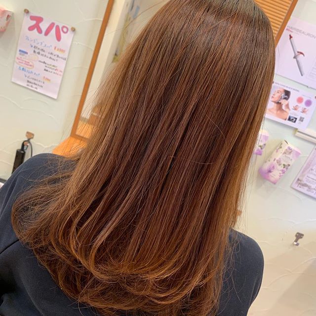 縮毛矯正クセが出てきた部分のみ縮毛矯正でこんなにサラサラ#N.#エヌドット#ナプラ#ミルボン#美容師の休日#美容師の卵#美容学生#美容師 #美容師募集 #スタッフ募集 #美容室 #美容専門学校 #美容師国家試験 #スタイリスト募集 #アシスタント募集 #ネイリスト募集 #美容好き #美容学生 #ママさん美容師 #アーバンパークライン #縮毛矯正