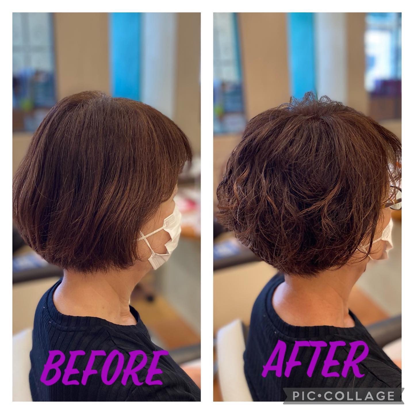 昨日のお客様beforeとafterですデジタルパーマをかけ立体感、動きが出て華やかなイメージになりました。スタイリング剤はN.スタイリングセラムで艶感and軽さが表現できます。#N.#エヌドット#ナプラ#ミルボン#美容師の休日#美容師の卵#美容学生#美容師 #美容師募集 #スタッフ募集 #美容室 #美容専門学校 #美容師国家試験 #スタイリスト募集 #アシスタント募集 #ネイリスト募集 #美容好き #美容学生 #ママさん美容師 #アーバンパークライン #セットアップ#野田市#川間#緊急事態宣言#コロナ感染予防
