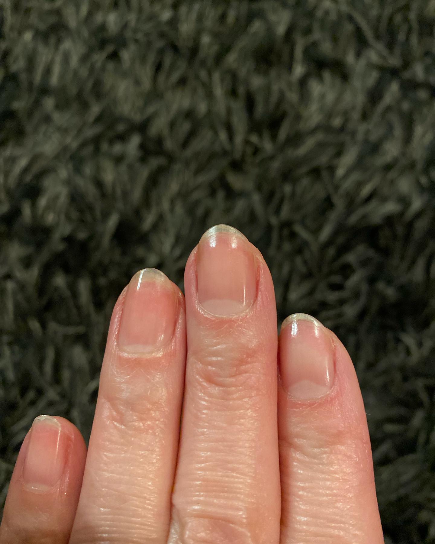 昨日姉妹店のフェリーチェ川間店のネイリスト一年生のハンドケアのモデルでやって頂きました