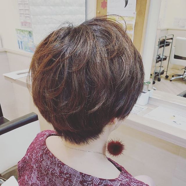 ショートボブベースにゆるふわパーマ️硬い髪質の方でもお手入れ簡単に#vivace  #vivace川間南口 #野田#野田市 #川間駅 #美容師 #美容専門学校 #美容好き #パーマ #デジタルパーマ #ショート #マッシュ #ボブ #ナプラ #N. #シアミルク #シアバター #ナシード#デザインパーマ#ピンク #ピンクベージュ #バイオレット #フォギーベージュ #ショコラブラウン#成人式 #卒業式  #七五三 #振袖 #袴 #成人式アップ #卒業式