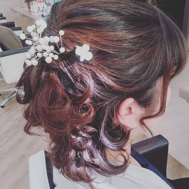 アレンジセットして各種承ってます忘年会やパーティーなどのヘアアレンジおまかせください川間南口店山本#vivace  #vivace川間南口 #野田#野田市 #川間駅 #美容師 #美容専門学校 #美容好き #パーマ #デジタルパーマ #ショート #マッシュ #ボブ #ナプラ #N. #シアミルク #シアバター #ナシード#デザインパーマ#ピンク #ピンクベージュ #バイオレット #フォギーベージュ #ショコラブラウン#成人式 #卒業式  #七五三 #振袖 #袴 #成人式アップ #卒業式