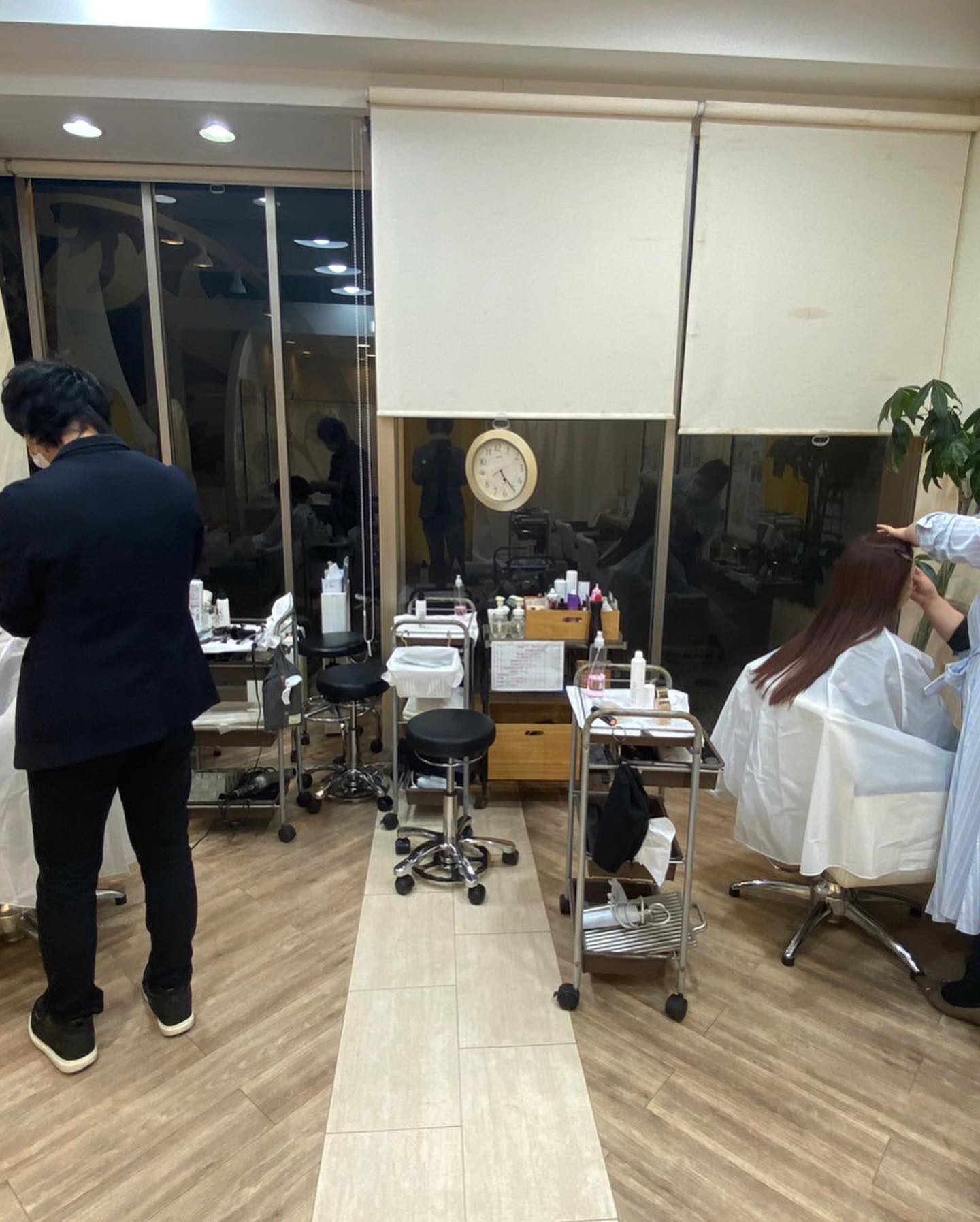 本日は早朝から成人式のお支度をさせていただきました！