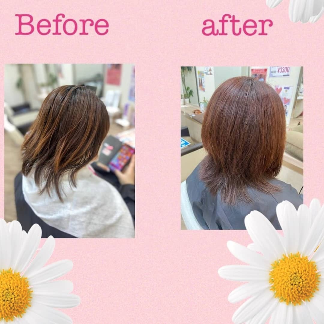 ピンクや赤系の色が人気です️