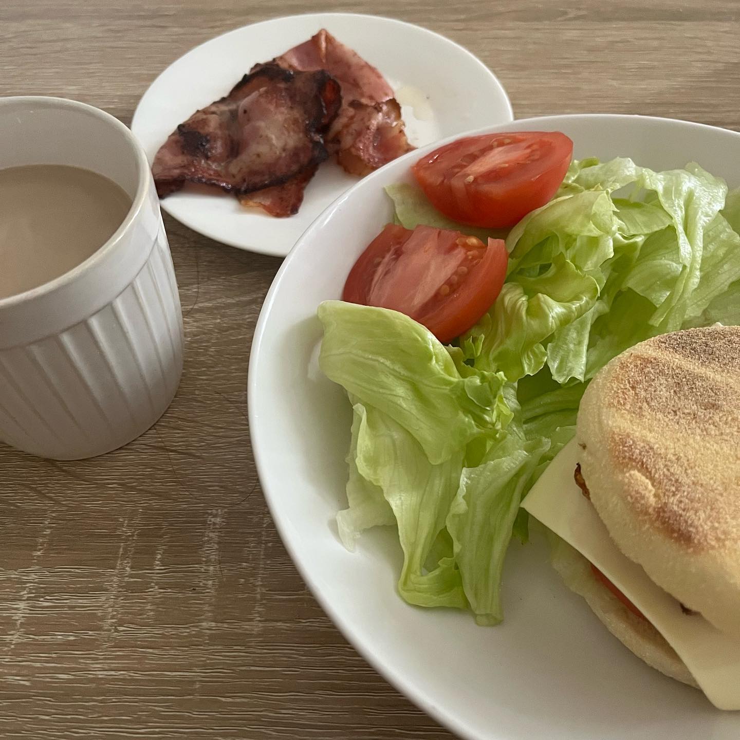 先日休みの日に早起きできたのでちょっと小洒落たモーニングを作ってみました️