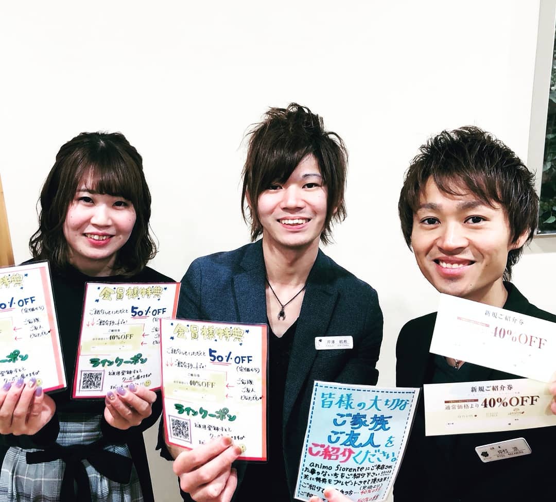 こんにちはアニモフィオレンテ南越谷店です