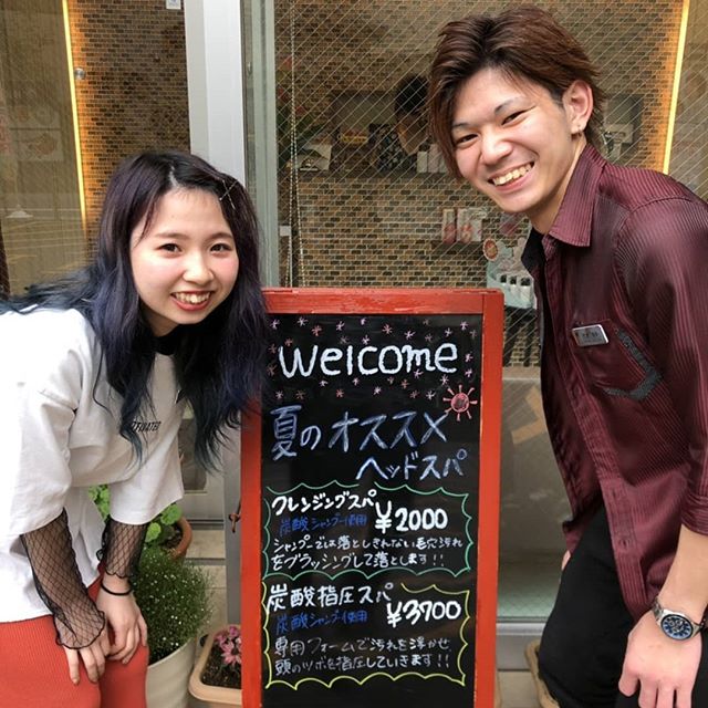 炭酸を使ったヘッドスパがオススメ️ クレンジング、指圧当日のプラスも可能ですアニモフィオレンテ南越谷048-971-8500