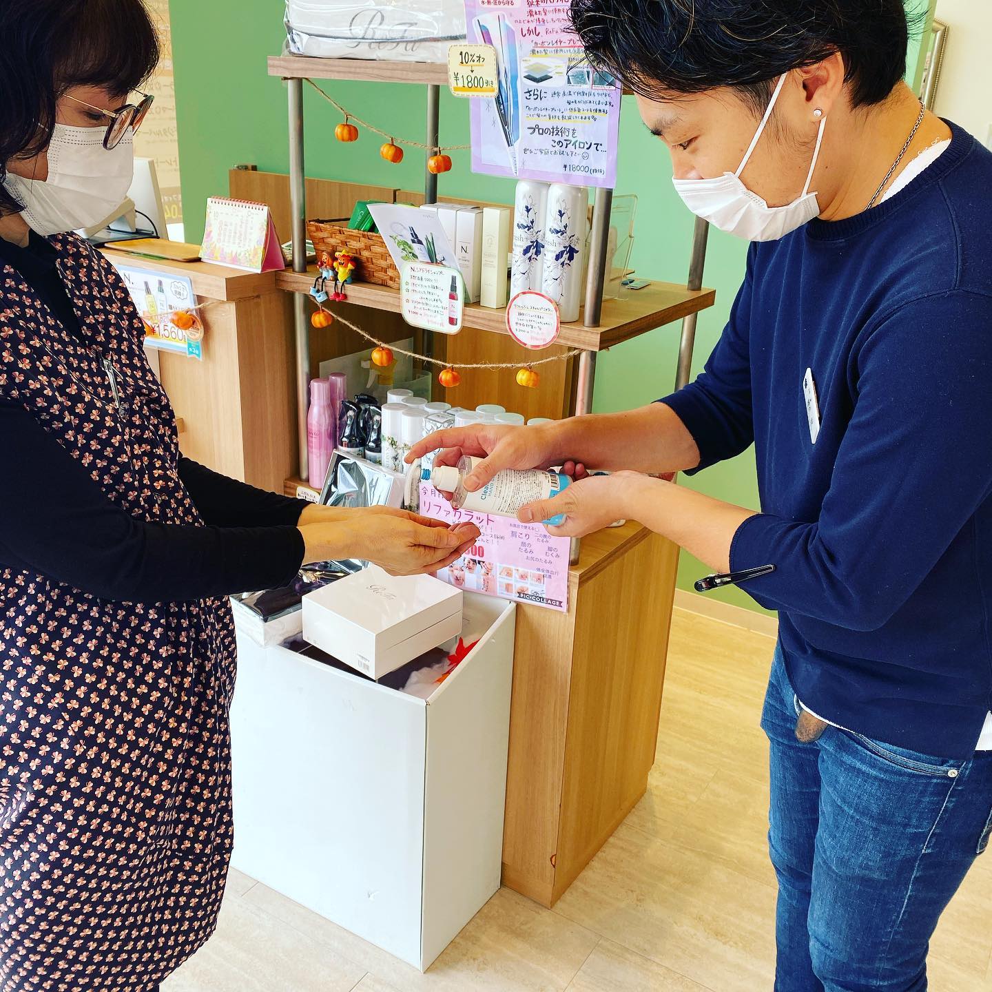 美容室アニモフィオレンテ松伏店のInstagramより