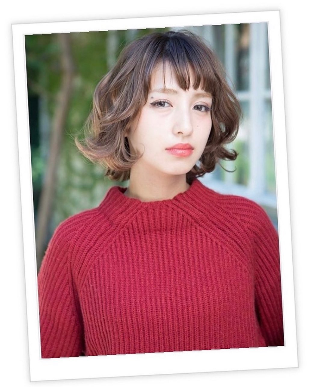 パッと目を引くゆるふわマッシュパーマ。カラーもハイライトカラーを入れてグンとオシャレ感アップ!前髪はベビーバングやシースルーバングで大人可愛く♪≪大人女性に人気の美容室animo FIORENTEせんげん台≫