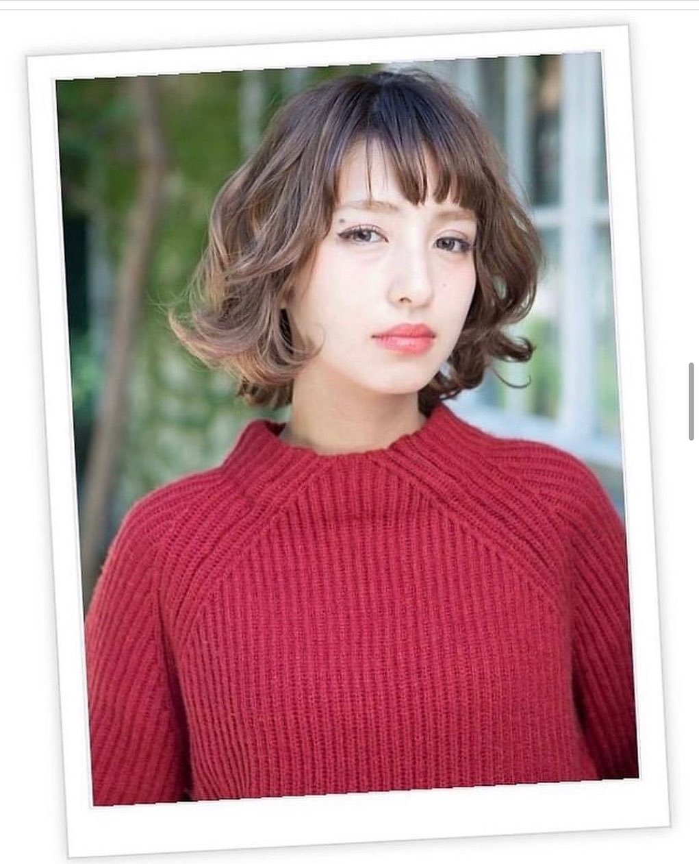 パッと目を引くゆるふわマッシュパーマ。カラーもハイライトカラーを入れてグンとオシャレ感アップ!前髪はベビーバングやシースルーバングで大人可愛く♪≪大人女性に人気の美容室animo FIORENTEせんげん台≫