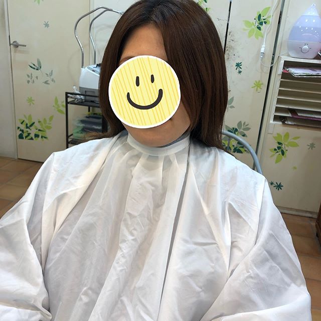 ミディアムからバッサリとショートボブに🏻‍♀️元々くせのあるお客様でした️くせよりも少し動きが出るパーマにとてもお似合いでした次はカラーのご来店お待ちしてます#美容室 #アニモ #吉川 #駅前#徒歩２分 #N. #スタイリングセラム仕上げ #N.  #ポリッシュオイル#@コスメ1位#ショートボブ#パーマ#くせ毛風パーマ